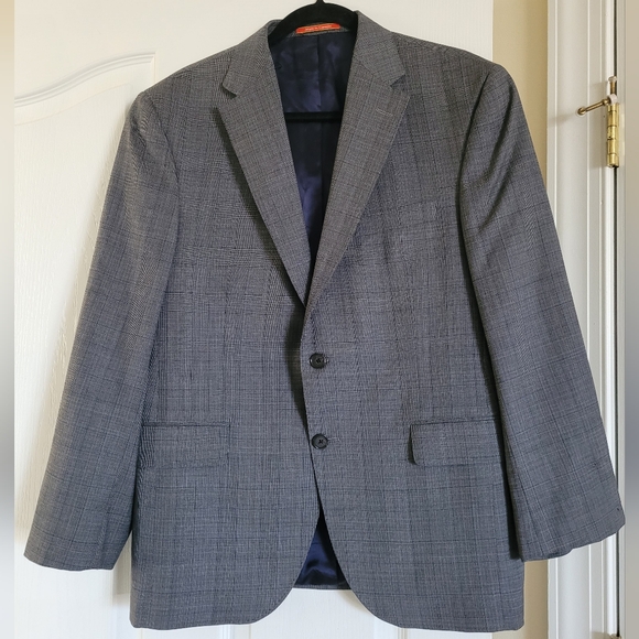 Loro Piano Men's Navy Blazer. Office Jacket.100% Wool